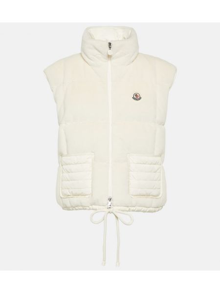 Untuvatakki Moncler valkoinen