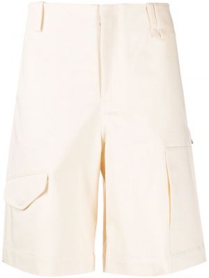 Памучни шорти с цип Simone Rocha бяло