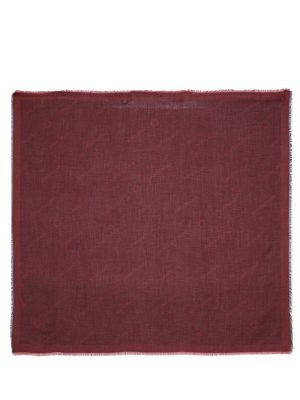 Кашемировый шарф Ferragamo красный