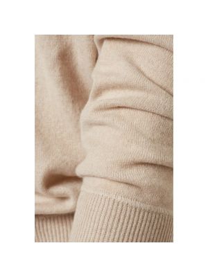 Suéter de cachemir de tejido jacquard Massimo Alba beige