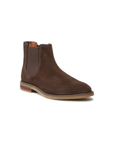 Chelsea boots Clarks hnedá