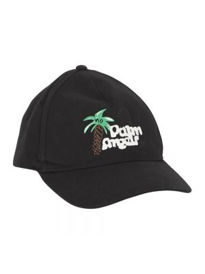 Czarna czapka z daszkiem Palm Angels