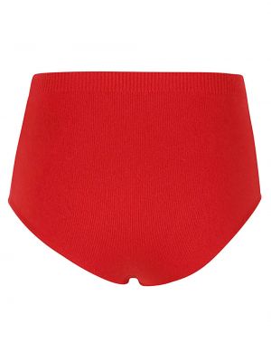 Slip di cachemire in maglia Ferragamo rosso