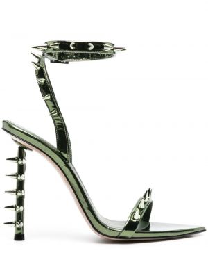 Sandale mit spikes Le Silla grün