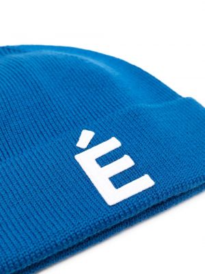 Vlněný čepice Etudes modrý