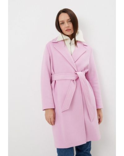Пальто Tommy Hilfiger, розовый
