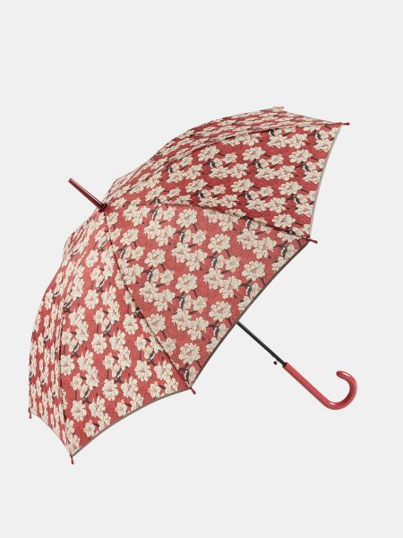 Paraguas de flores con estampado Ezpeleta rojo