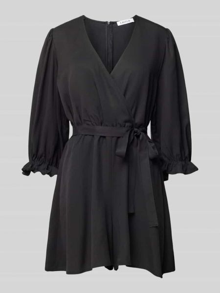 Sukienka z lyocellu Edited czarna