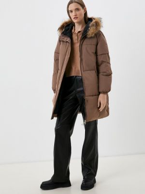 Утепленная куртка Goldrai коричневая