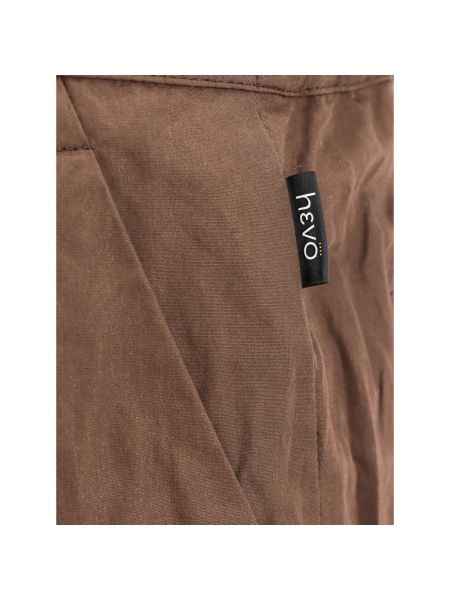 Pantalones cortos con cremallera Hevo marrón
