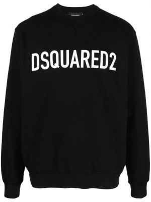 Sweatshirt aus baumwoll mit print Dsquared2