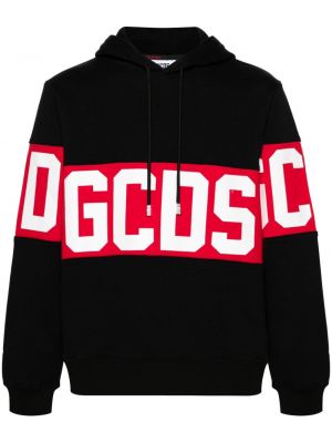 Pamučna hoodie s kapuljačom s printom Gcds
