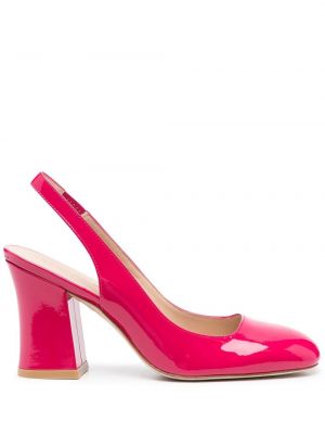 Pumpar med remmar med slingback Stuart Weitzman rosa