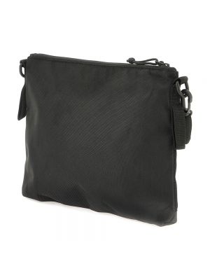 Nylonowa torba na ramię z nadrukiem Yohji Yamamoto czarna