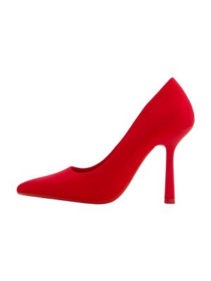 Pantofi cu toc Bershka roșu