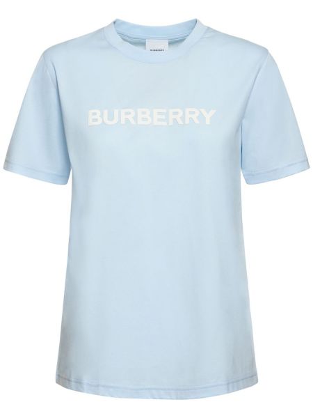 Džerzej tričko s potlačou Burberry