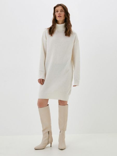 Платье-свитер By Swan белое