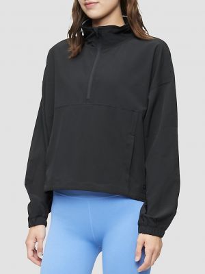 Пуловер на молнии Calvin Klein черный
