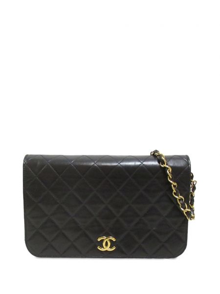 Ķēdes somas Chanel Pre-owned melns