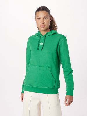 Mikina s kapucňou Adidas Originals zelená