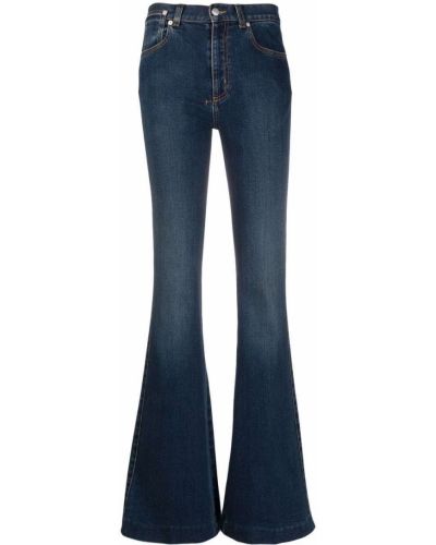 Jeans large Alexander Mcqueen bleu