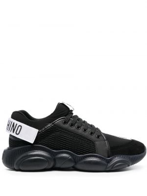 Trykt sneakers Moschino svart