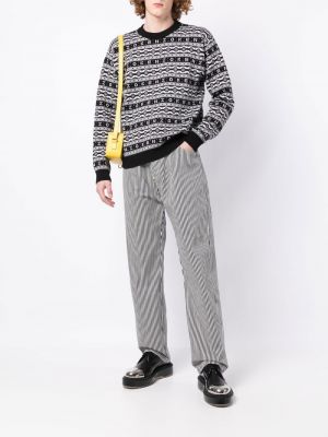 Sweter wełniany żakardowy Kenzo