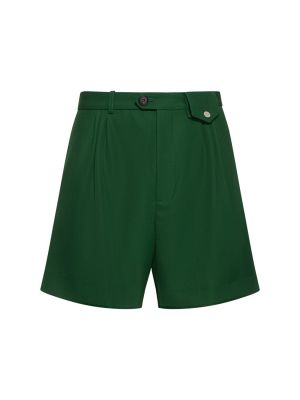 Pantaloni scurți de lână Egonlab verde