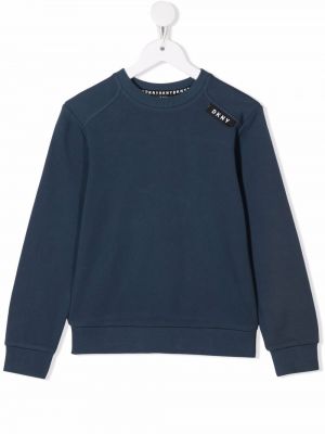 Hettegenser for jenter Dkny Kids blå