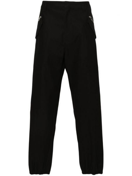 Pantaloni di cotone Loewe nero