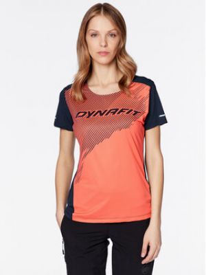 Priliehavé športové tričko Dynafit oranžová