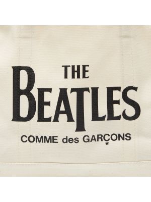Τσάντα shopper Comme Des Garçons Shirt μπεζ