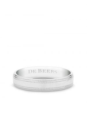 Sõrmus De Beers Jewellers hõbedane