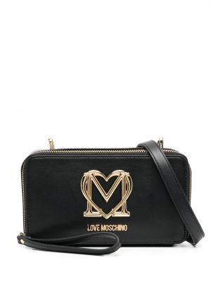 Crossbody väska Love Moschino svart