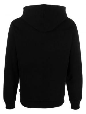 Kapučdžemperis ar apdruku Moschino melns