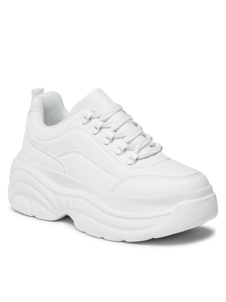 Αθλητικό sneakers Deezee λευκό