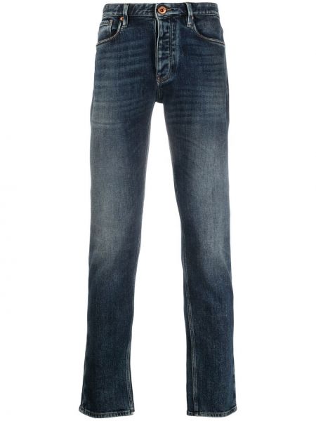 Jeans med normal passform Emporio Armani blå