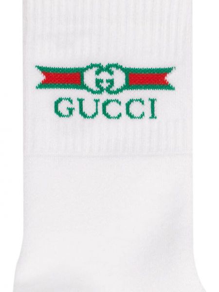 Skarpety Gucci białe