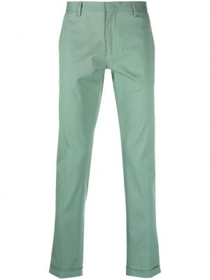 Rovné kalhoty Paul Smith zelené