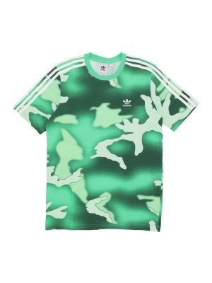 Hemd mit print Adidas grün