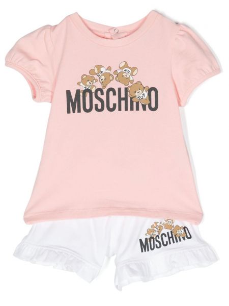 Shorts for piger Moschino Kids hvid