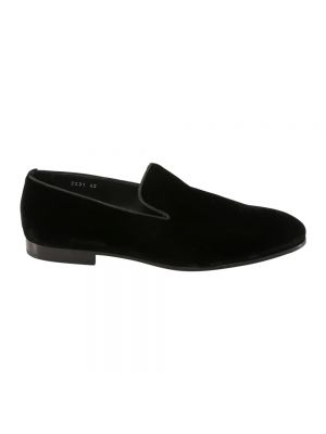 Czarne loafers Doucal's