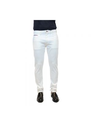 Jeans skinny slim Tommy Hilfiger blanc