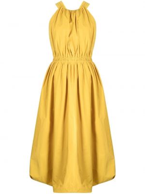 Plisované šaty Ulla Johnson žluté