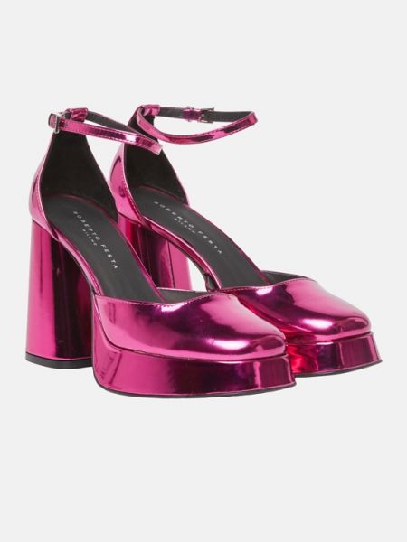 Туфли-лодочки с ремешком на пятке Roberto Festa розовый