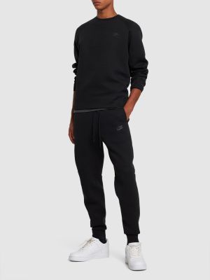 Fleecová košile s dlouhými rukávy Nike černá