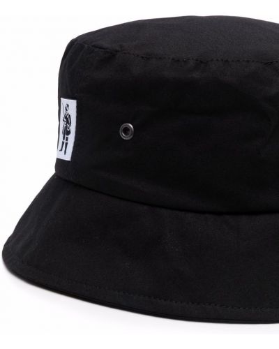 Bavlněný klobouk Mackintosh černý
