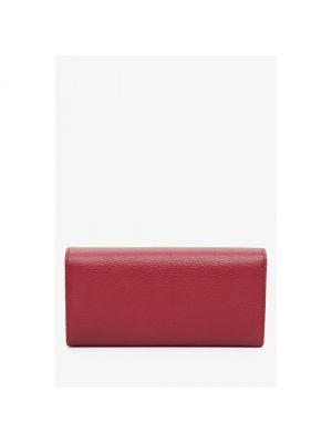 Кожаный кошелек Cromia бордовый