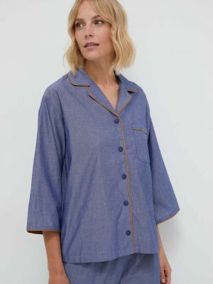 Pamut pizsama United Colors Of Benetton kék