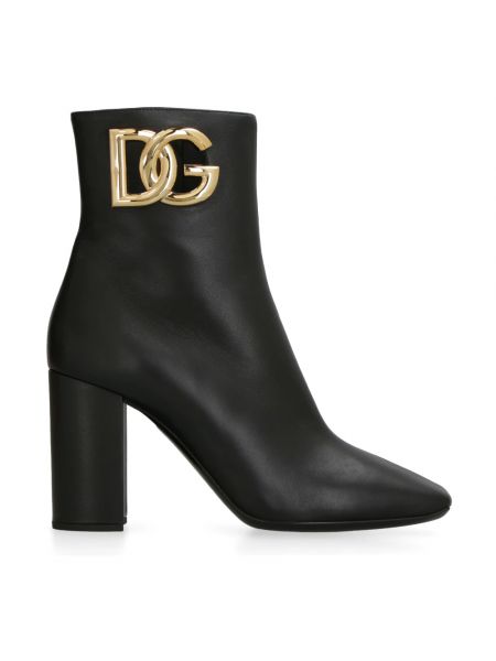 Stiefelette mit reißverschluss Dolce & Gabbana schwarz
